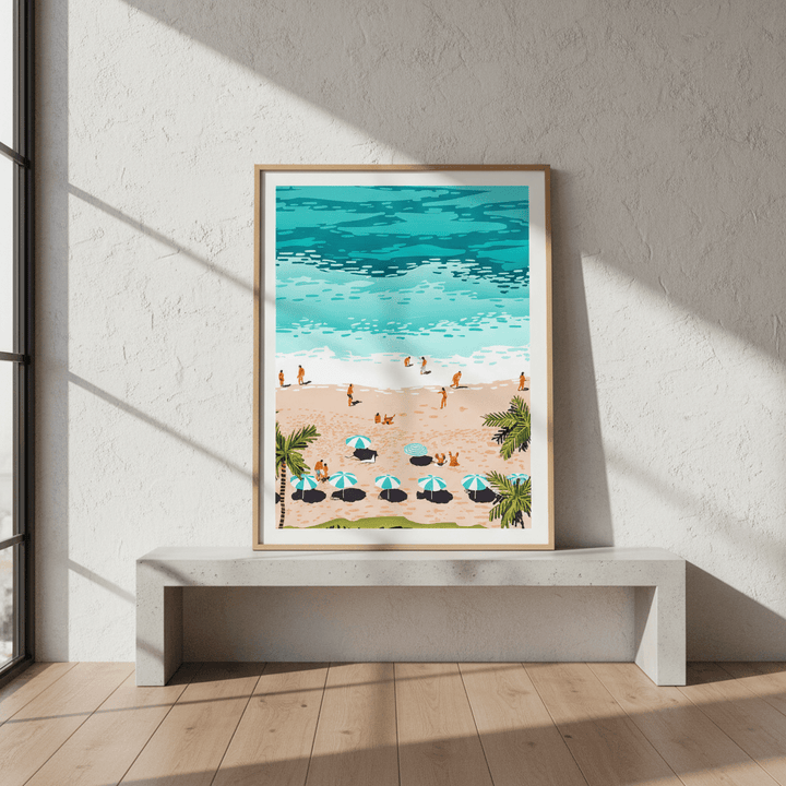Dream in Colors Borrowed from the Sea by 83 Oranges wall - art - picture - poster