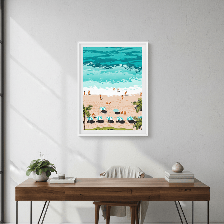 Dream in Colors Borrowed from the Sea by 83 Oranges wall - art - picture - poster