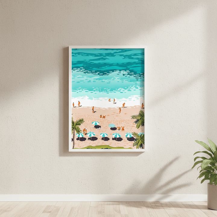 Dream in Colors Borrowed from the Sea by 83 Oranges wall - art - picture - poster