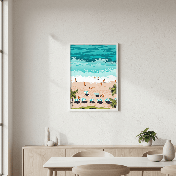 Dream in Colors Borrowed from the Sea by 83 Oranges wall - art - picture - poster