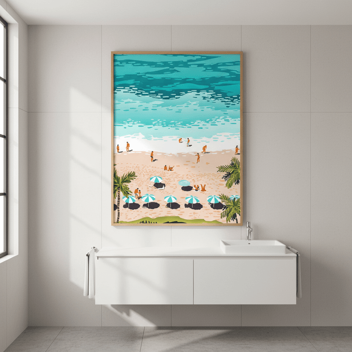Dream in Colors Borrowed from the Sea by 83 Oranges wall - art - picture - poster