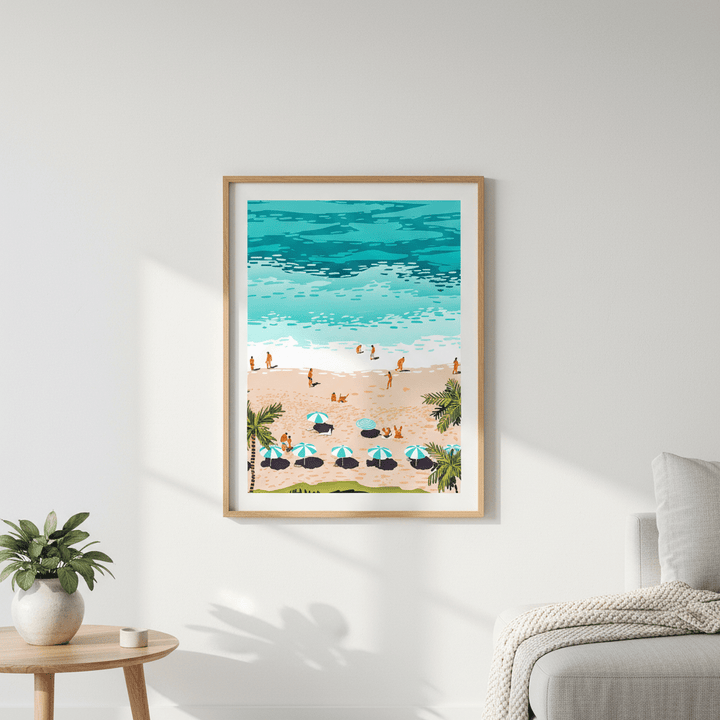 Dream in Colors Borrowed from the Sea by 83 Oranges wall - art - picture - poster