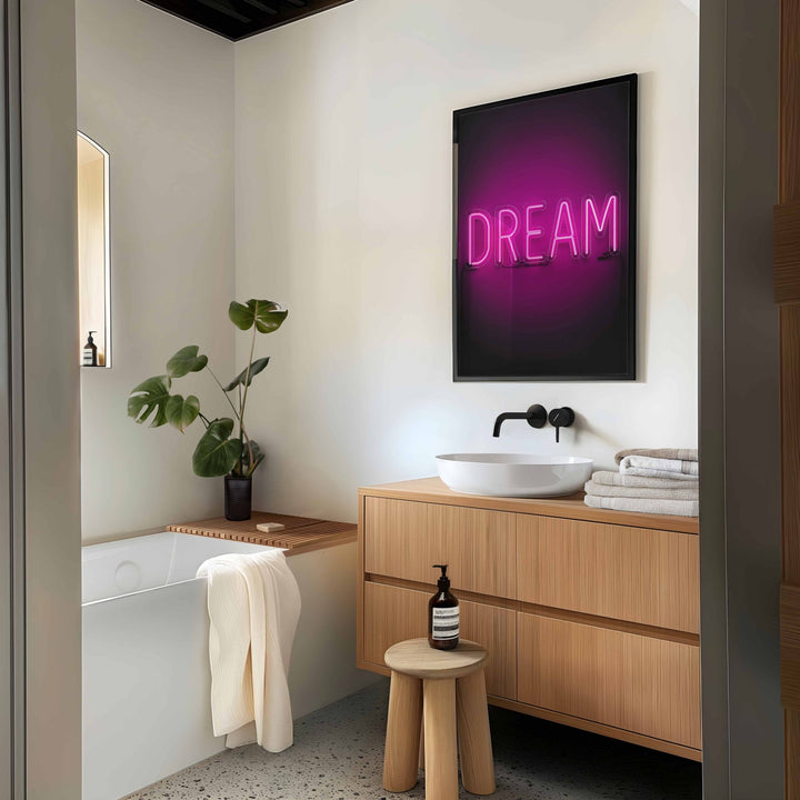 Dream Neon Print Wall Art wall - art - picture - poster