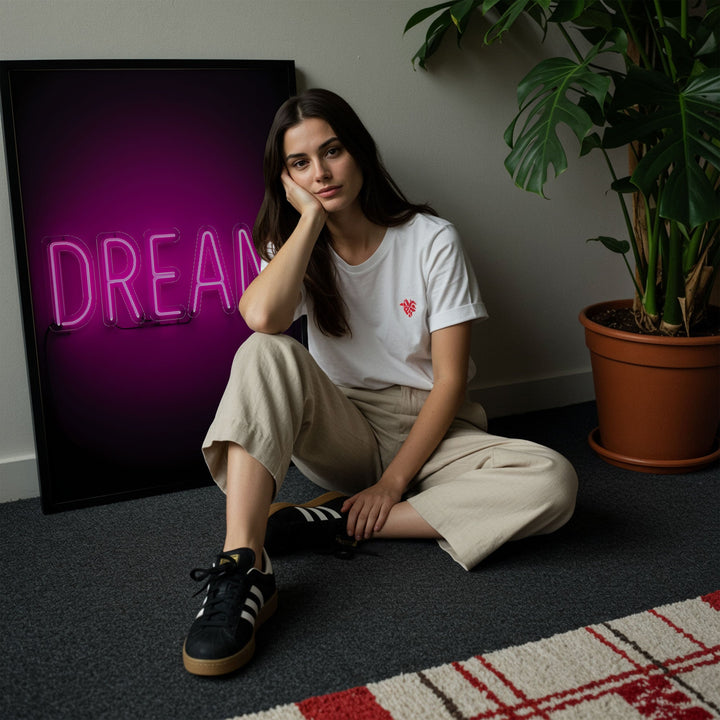 Dream Neon Print Wall Art wall - art - picture - poster