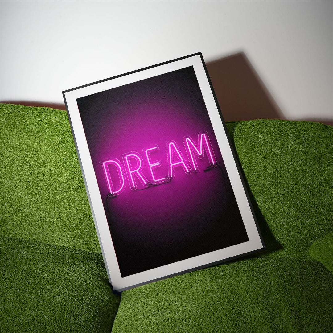 Dream Neon Print Wall Art wall - art - picture - poster