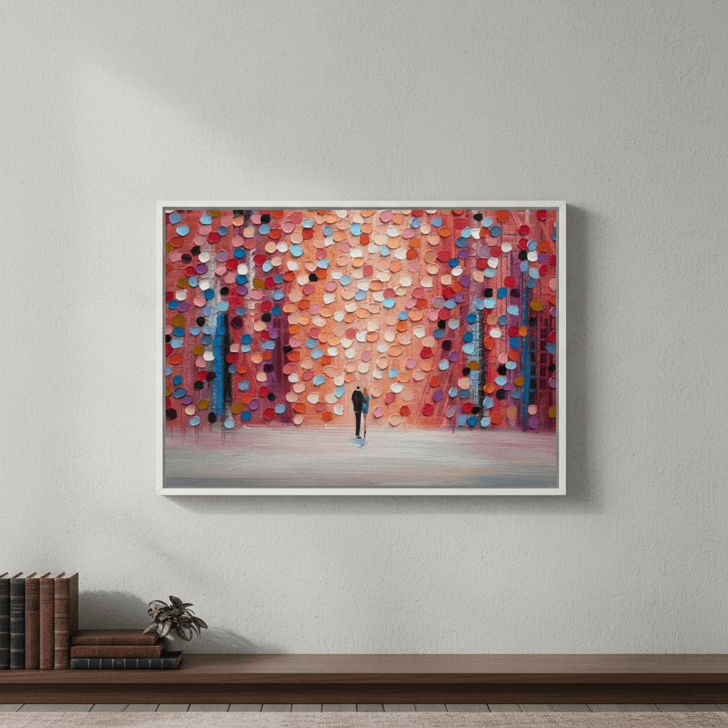Dream on Under the Pink Rain by Ekaterina Ermilkina wall - art - picture - poster
