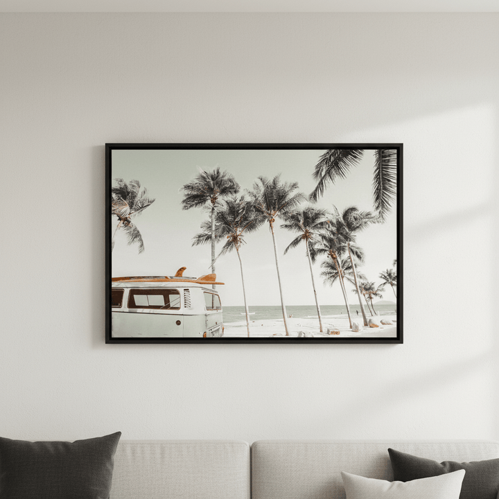 Dream Surf Camper Van Photograph wall - art - picture - poster