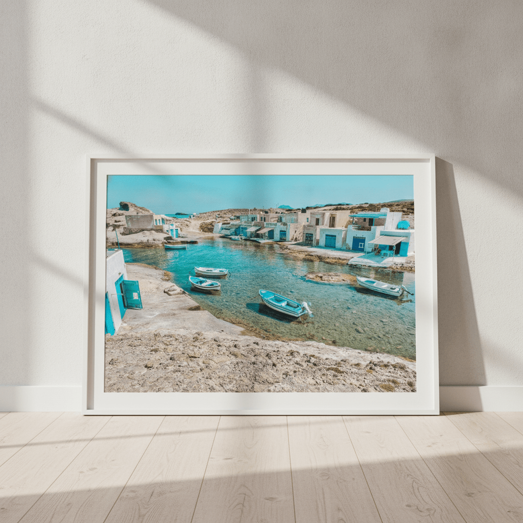 Dreaming in Milos wall-art-picture-poster