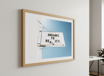 Contemporary wall art featured in a bright modern office workspace