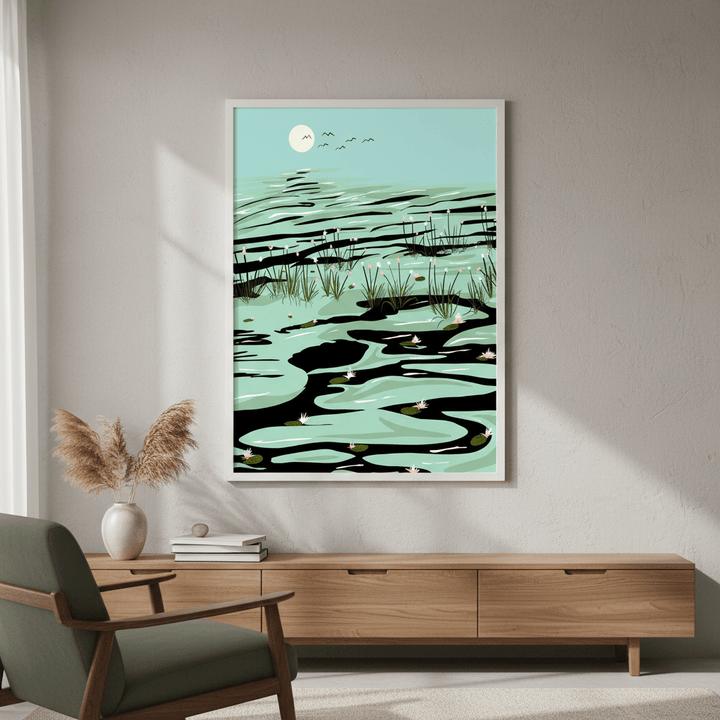 Dreamy Lake by 83 Oranges wall - art - picture - poster
