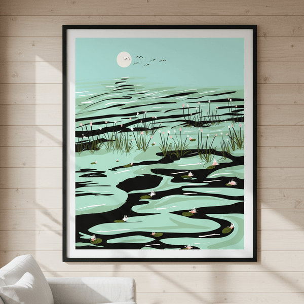 Dreamy Lake by 83 Oranges