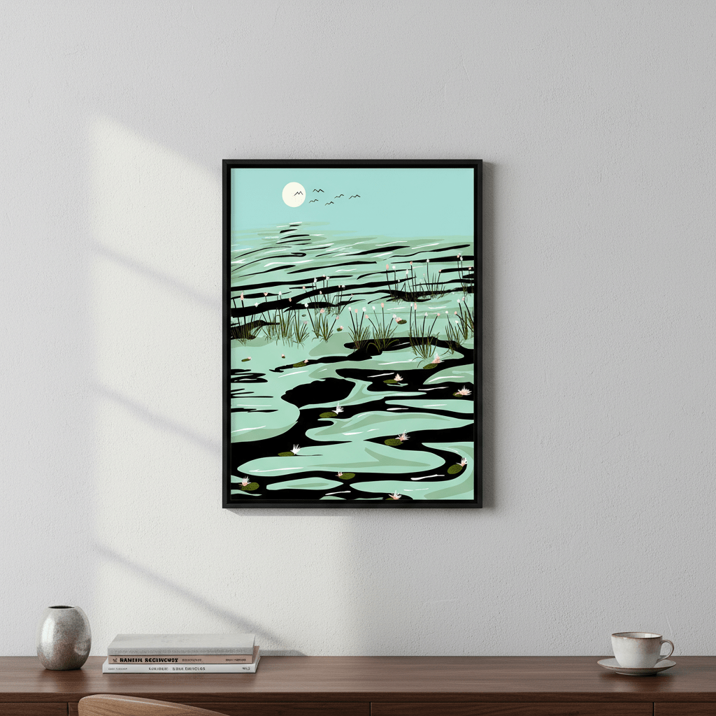 Dreamy Lake by 83 Oranges wall - art - picture - poster