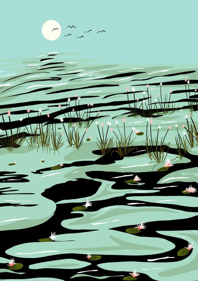 Dreamy Lake by 83 Oranges