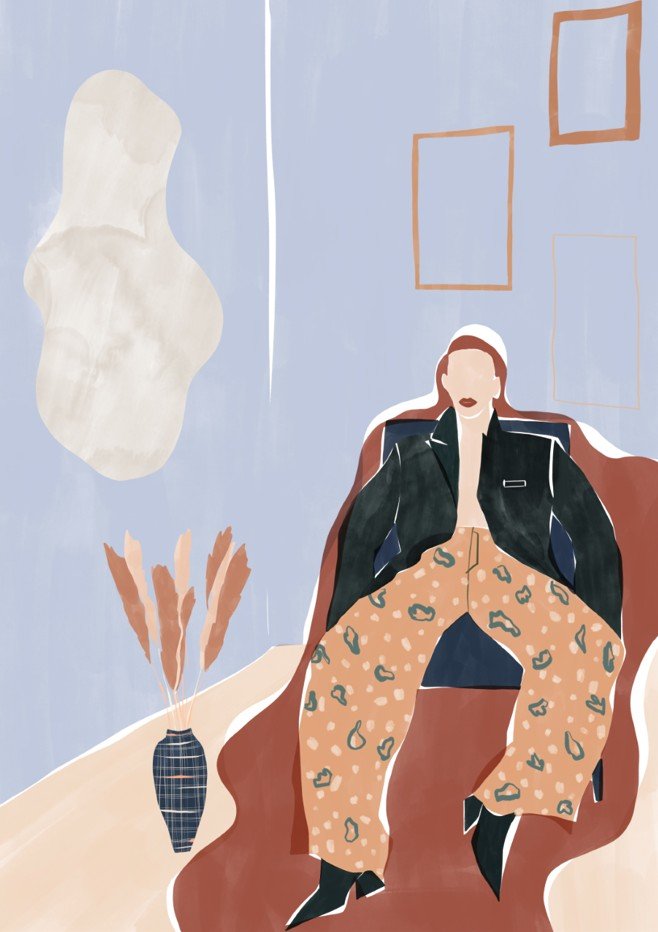 Dreamy Lavender by Ivy Green Illustrations