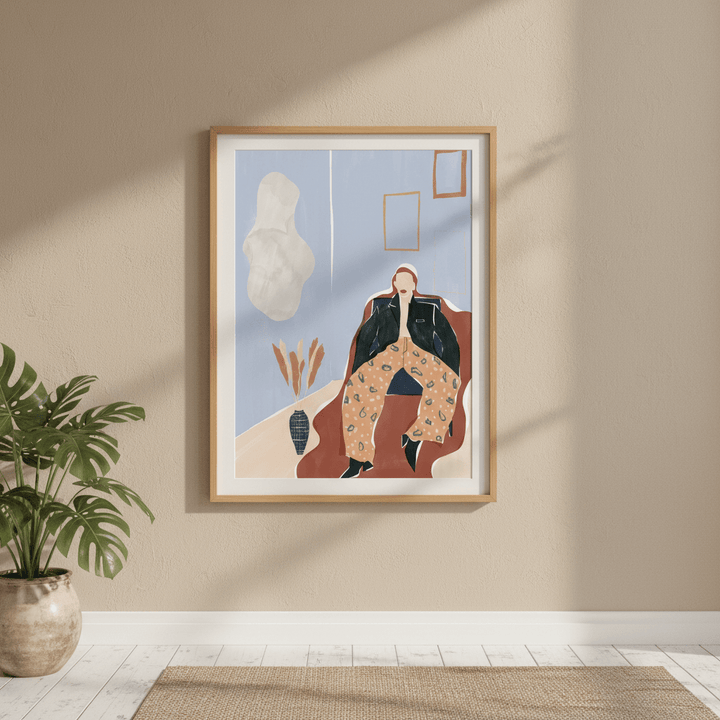 Dreamy Lavender by Ivy Green Illustrations wall - art - picture - poster