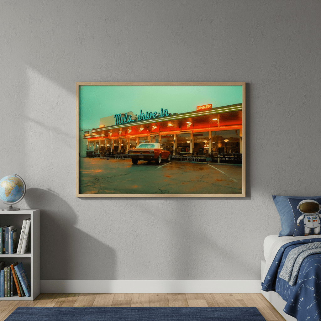 Drive - In by Gelica Peralta wall - art - picture - poster