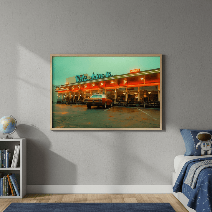 Drive - In by Gelica Peralta wall - art - picture - poster