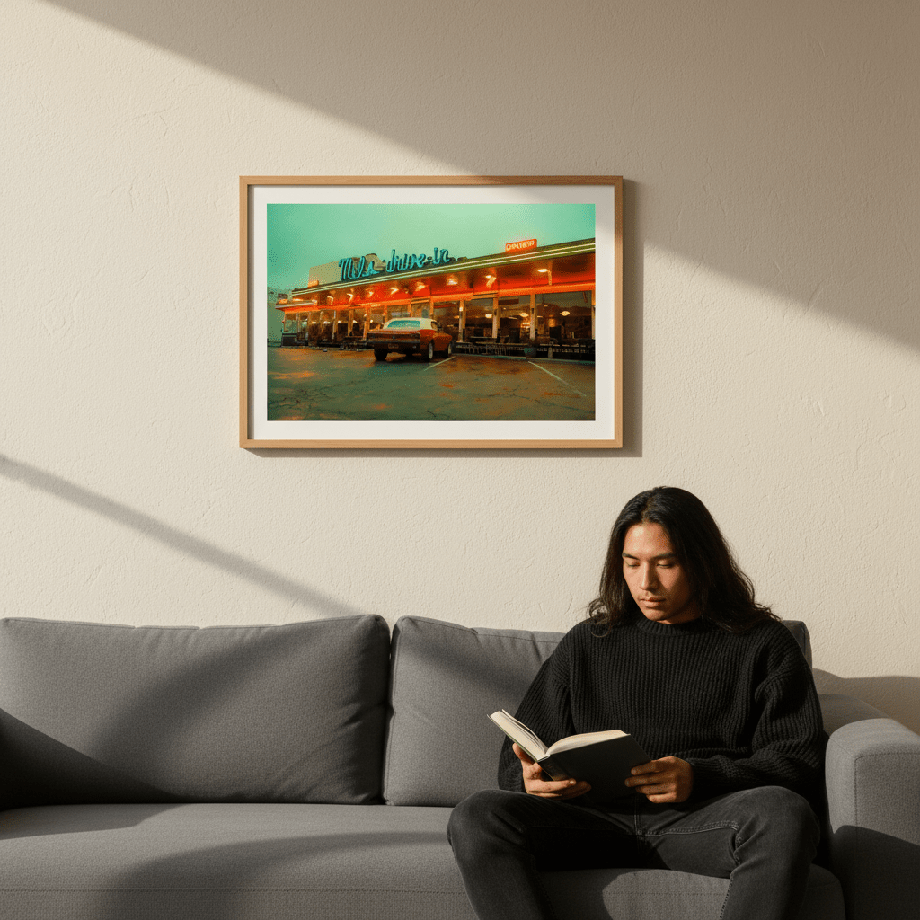 Drive - In by Gelica Peralta wall - art - picture - poster