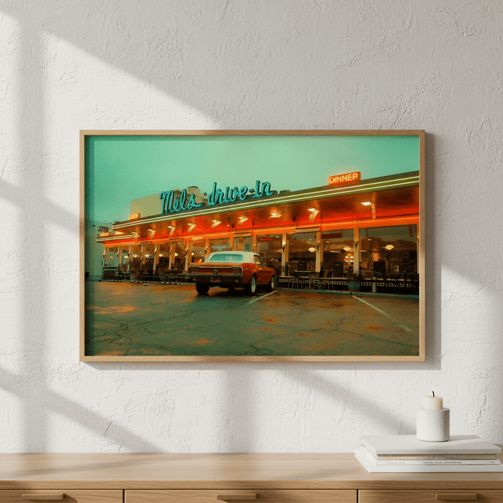 Drive - In by Gelica Peralta wall - art - picture - poster