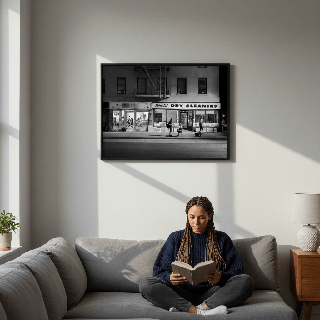Dry Cleaners by Cordula Schaefer wall - art - picture - poster