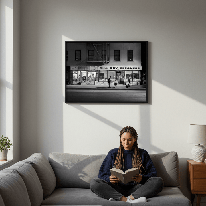 Dry Cleaners by Cordula Schaefer wall - art - picture - poster