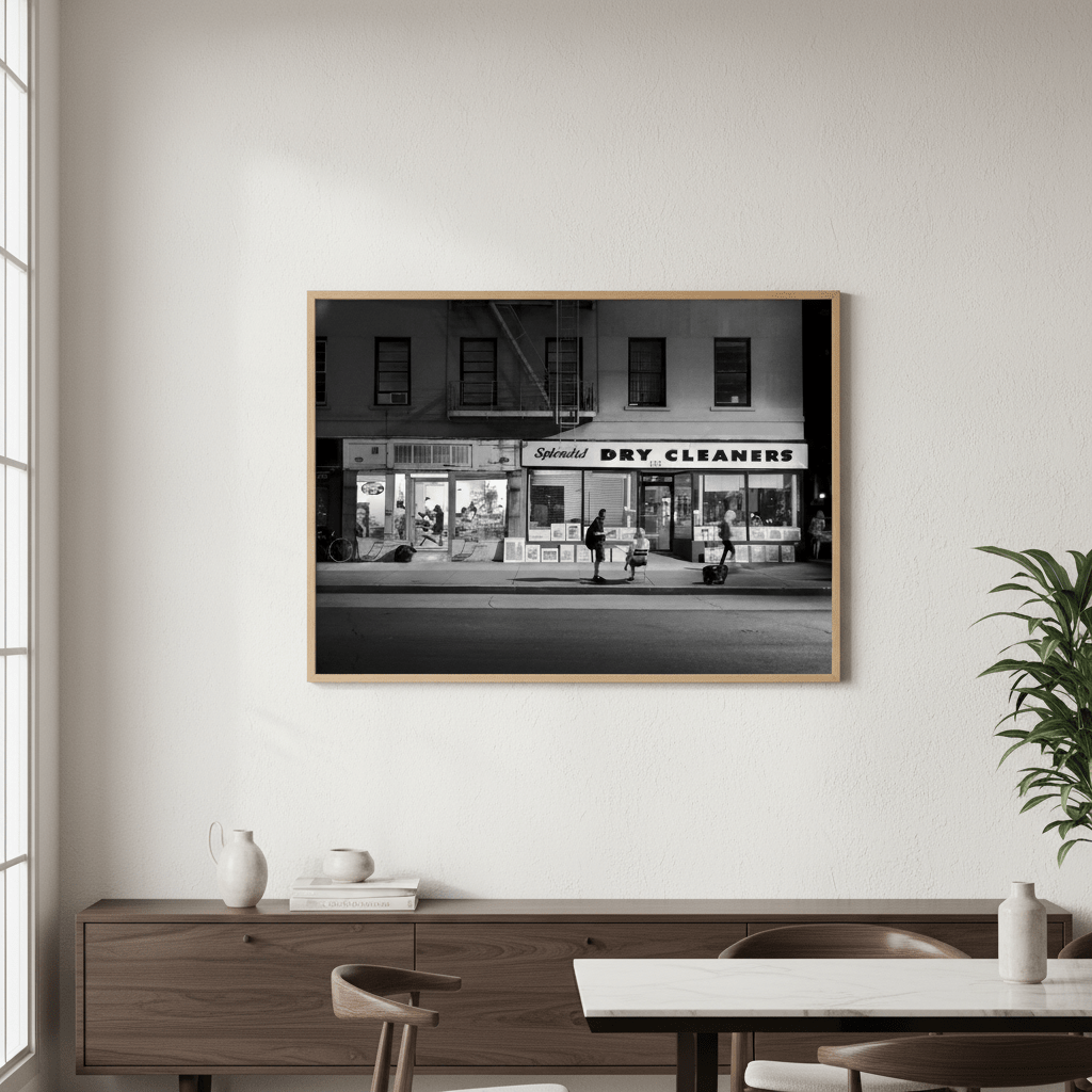 Dry Cleaners by Cordula Schaefer wall - art - picture - poster