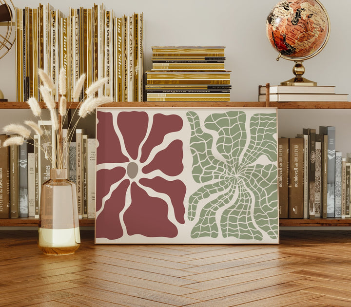 Dual Bloom wall - art - picture - poster