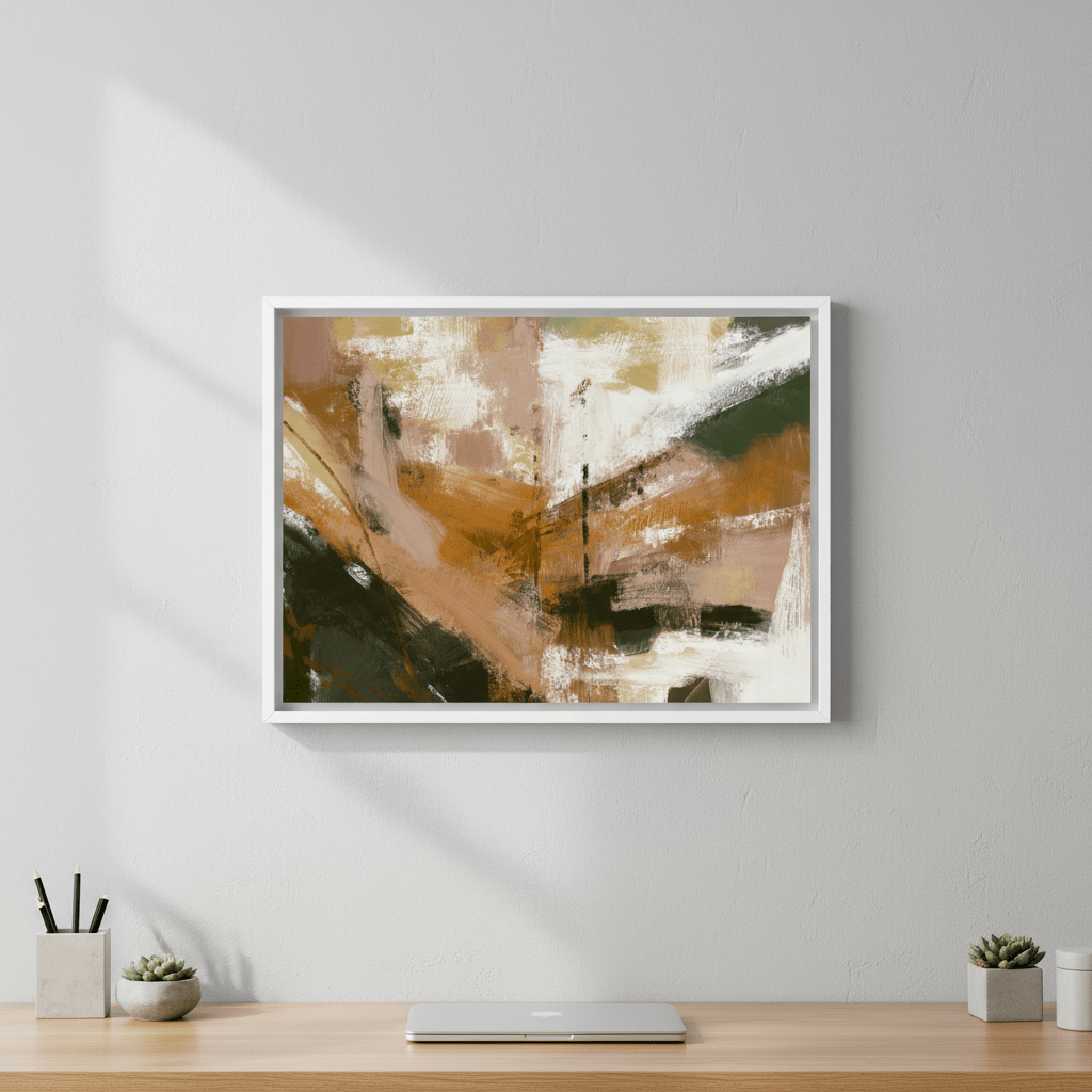 Dusty Pinkolive by Julia Cheney wall - art - picture - poster