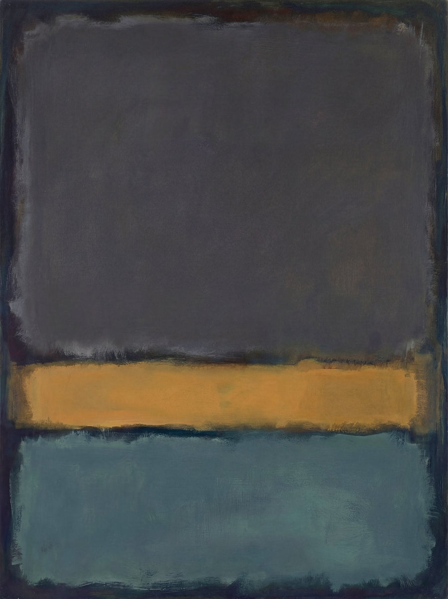 Earth And Green Wall Art Inspired by Mark Rothko