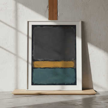 Earth And Green Wall Art Inspired by Mark Rothko wall - art - picture - poster