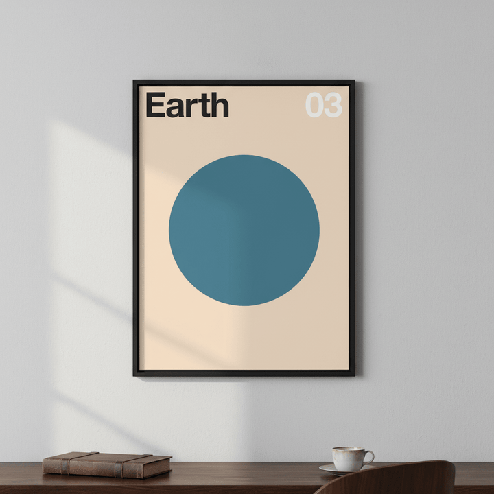 Earth by Florent Bodart wall - art - picture - poster