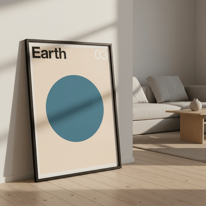 Earth by Florent Bodart wall - art - picture - poster