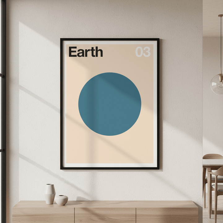 Earth by Florent Bodart wall - art - picture - poster