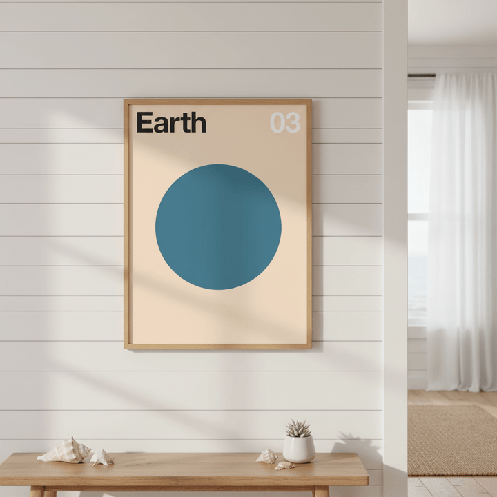 Earth by Florent Bodart wall - art - picture - poster