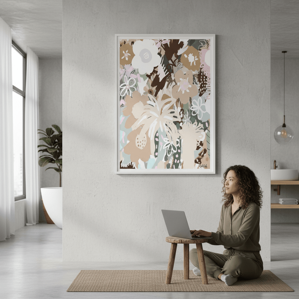 Earth to Frida by Inkheart Designs wall - art - picture - poster