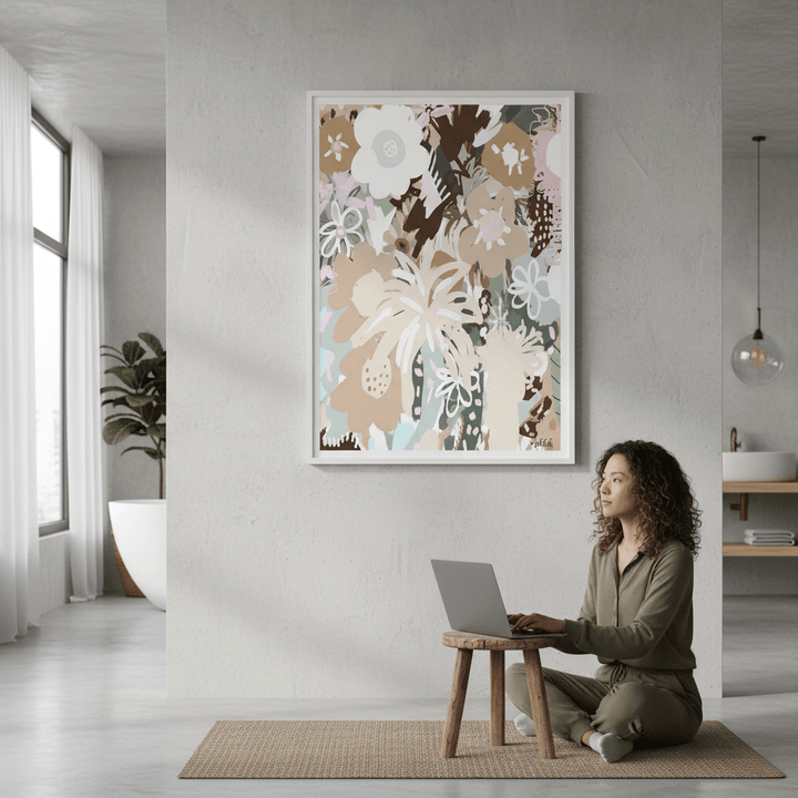 Earth to Frida by Inkheart Designs wall - art - picture - poster