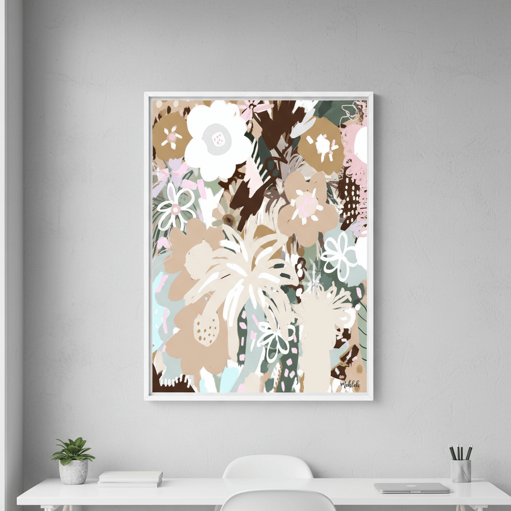 Earth to Frida by Inkheart Designs wall - art - picture - poster