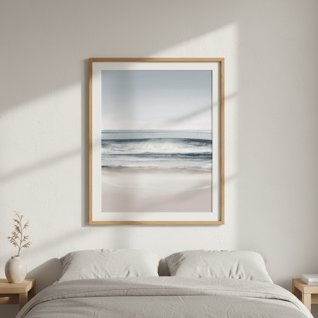 East Coast Beach by Deer Muskeeter wall - art - picture - poster