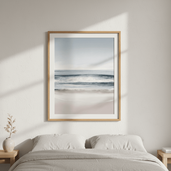 East Coast Beach by Deer Muskeeter wall - art - picture - poster
