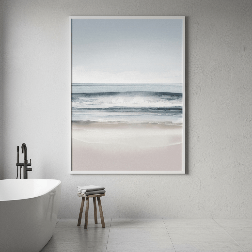 East Coast Beach by Deer Muskeeter wall - art - picture - poster