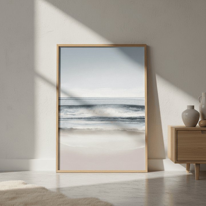 East Coast Beach by Deer Muskeeter wall - art - picture - poster