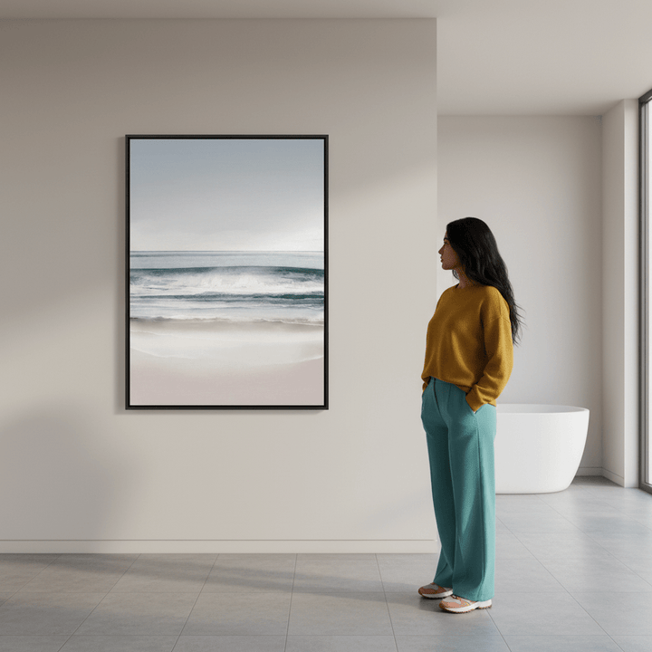 East Coast Beach by Deer Muskeeter wall - art - picture - poster