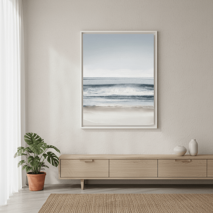 East Coast Beach by Deer Muskeeter wall - art - picture - poster