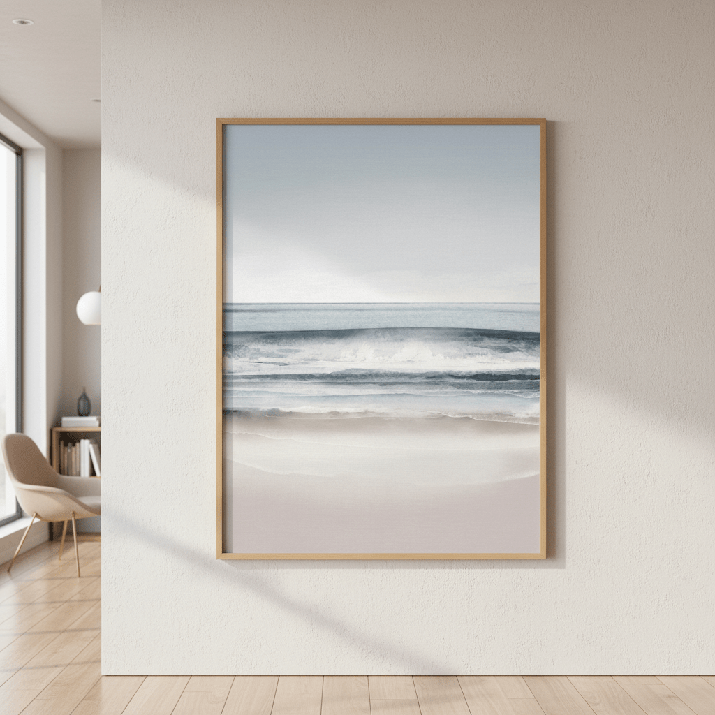 East Coast Beach by Deer Muskeeter wall - art - picture - poster