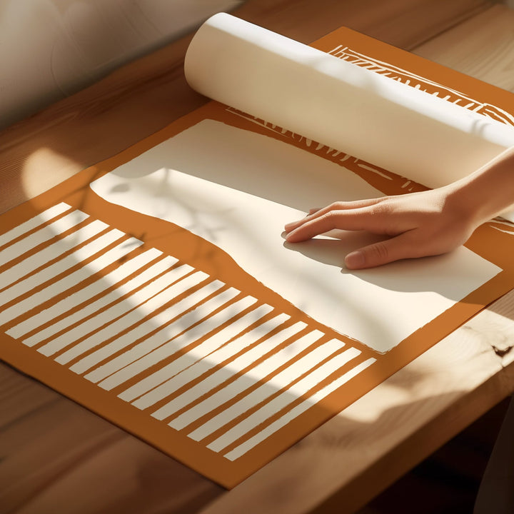 Echo Line River Set of 3 Prints by Lisa Solomoniuk wall - art - picture - poster