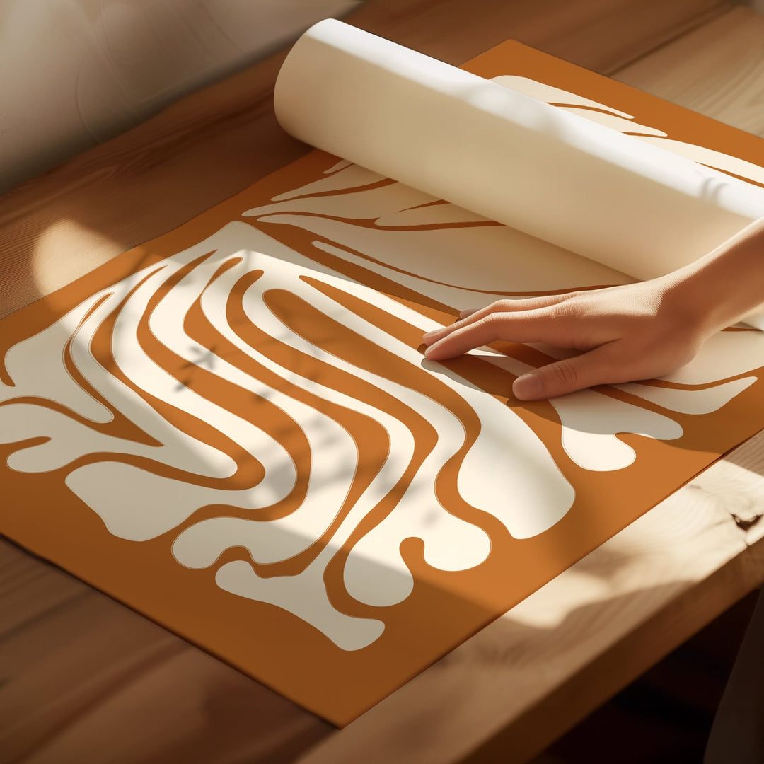 Echo Line River Set of 3 Prints by Lisa Solomoniuk wall - art - picture - poster