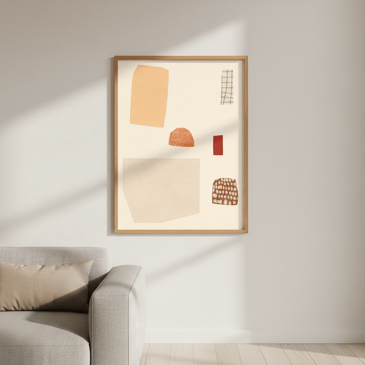 Echoes on Ivory by Silvia Visscher wall - art - picture - poster