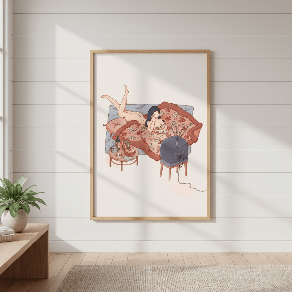 Egg Glaze by Lauren Ly wall - art - picture - poster