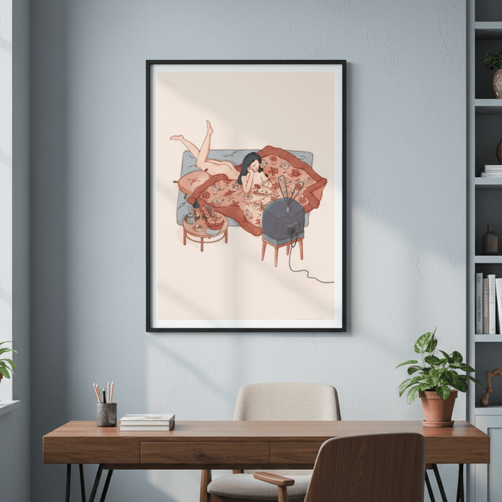 Egg Glaze by Lauren Ly wall - art - picture - poster