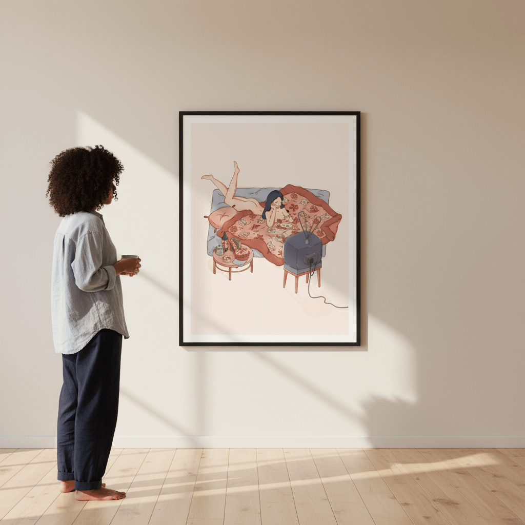 Egg Glaze by Lauren Ly wall - art - picture - poster